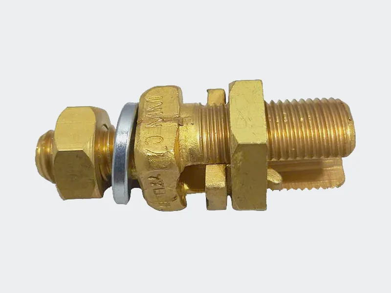 Splitbolt de bronce forjado con espárrago